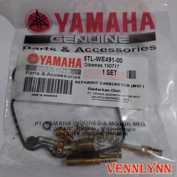 [VL] Yamaha Mio 115 / Mio Sporty CARBURETOR REPAIR KIT 5TLWE49100