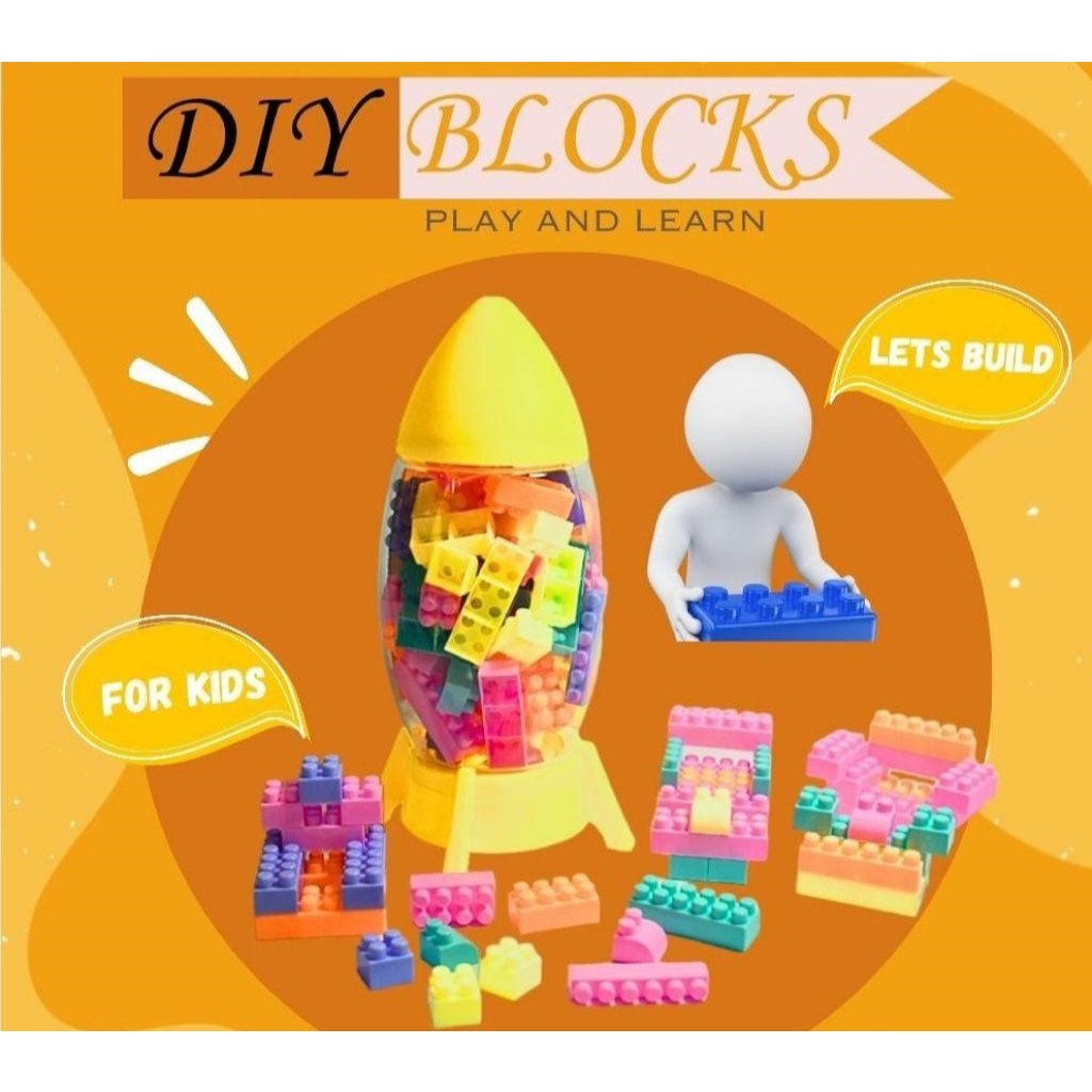T085 DIY ASSEMBLING BLOCKS PLAY&LEARN | Shopee Philippines
