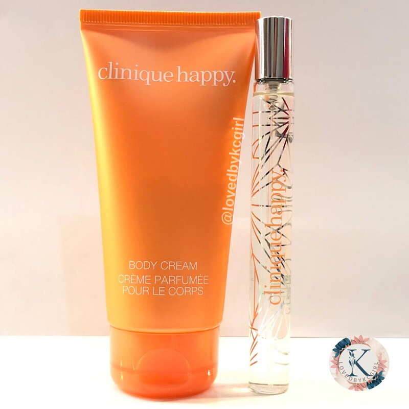 Authentic Clinique Happy 75mL Body Cream (or) 10mL Perfume (SOLD PER PC ...