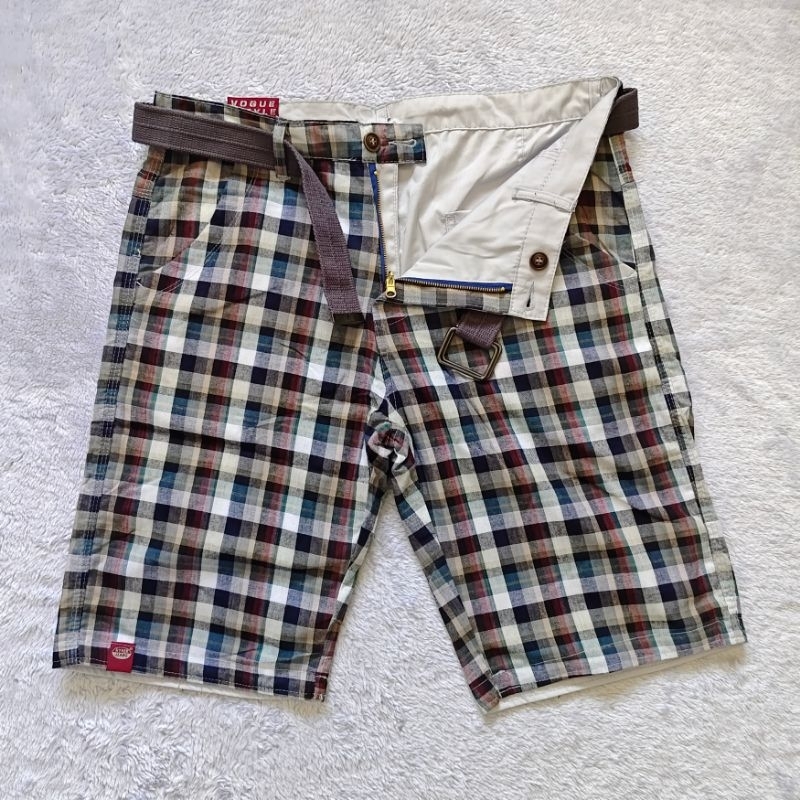 Reversible checkered shorts for men 4 pocket high quality fabric Baliktaran shorts Shopee Philippines