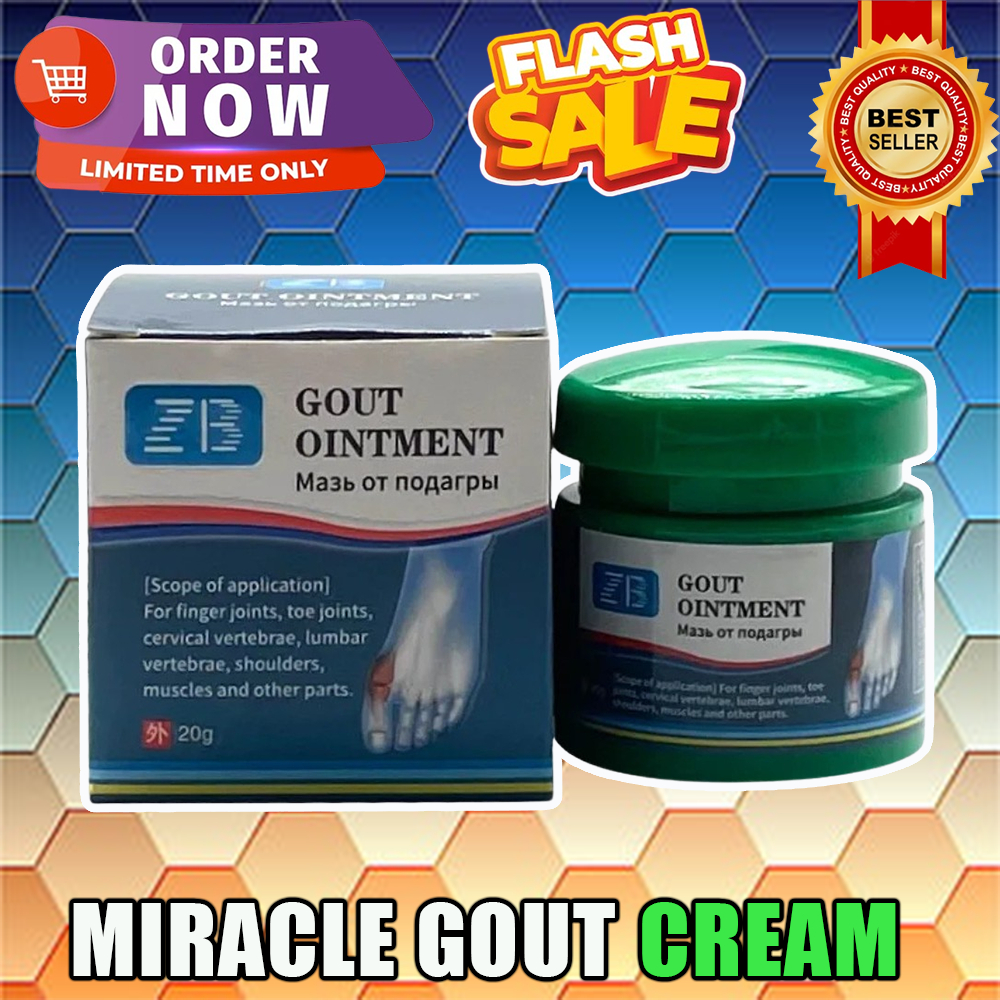 Gout Relief Cream Knee Pain Killer Original Gout Treatment Uric Acid ...