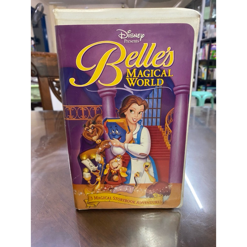 Beauty and the Beast Belle's Magical World VHS 1998 Clamshell Walt ...