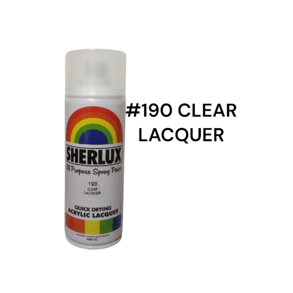 original SHERLUX ALL purpose spray paint 400cc | Shopee Philippines