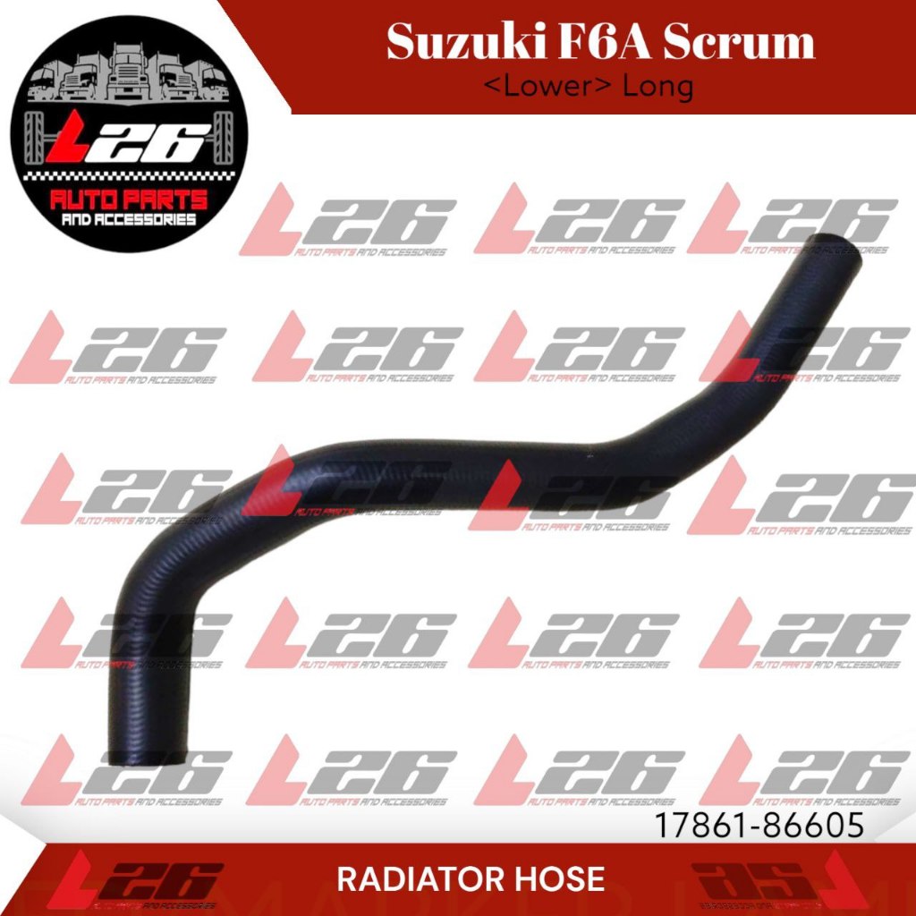 Suzuki F6A Scrum Radiator Hose Lower Long 17861-86605 | Shopee Philippines