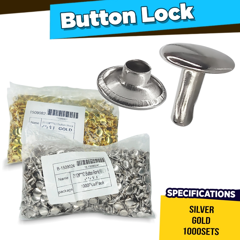 PROMO 1000pcs ID Lace Making Accessories (ID Clam Button Rock