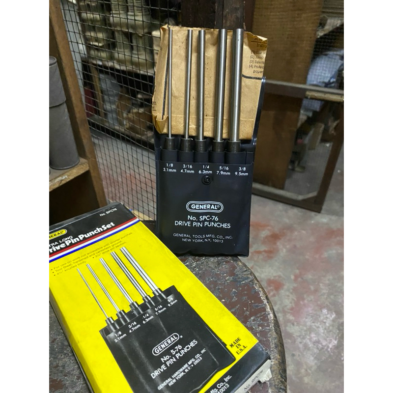 General Drive Pin Punch Set Made in USA Model No. SPC-76 | Shopee ...