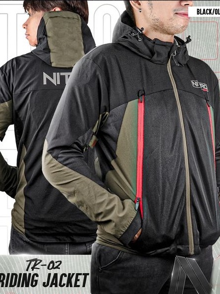 NITRO TR-02 Stretch Air Riding Jacket | Shopee Philippines