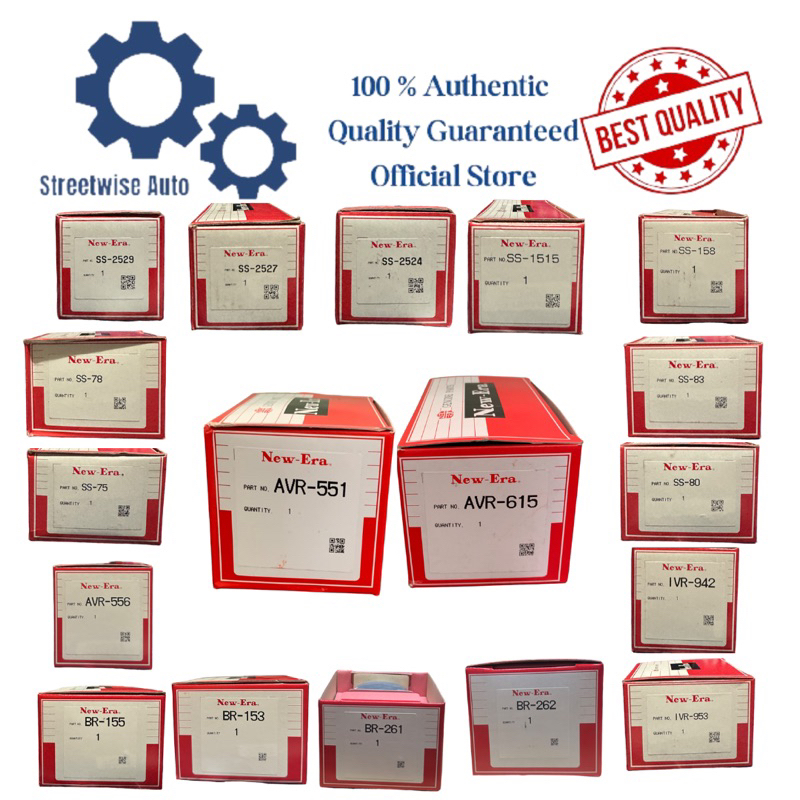 New era voltage regulator (avr-615 551) ,battery relay, solenoid switch