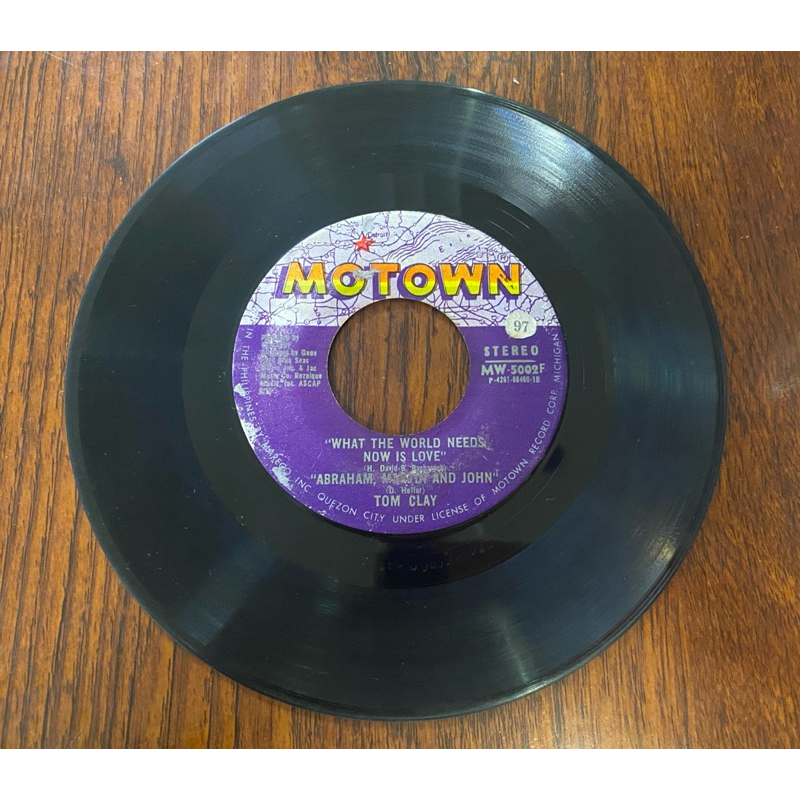 Tom clay what the world needs now is love original philippines vinyl