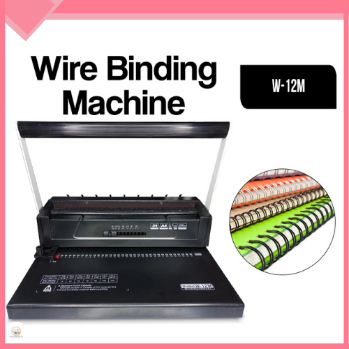 QW12M Wire Binding Machine 31 Pitch Double Loop Wire Binder Machine