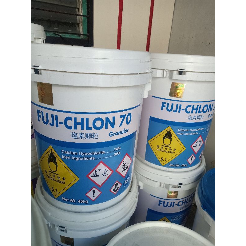 FUJI-CHLON 70 Chlorine Japan 45kg | Shopee Philippines