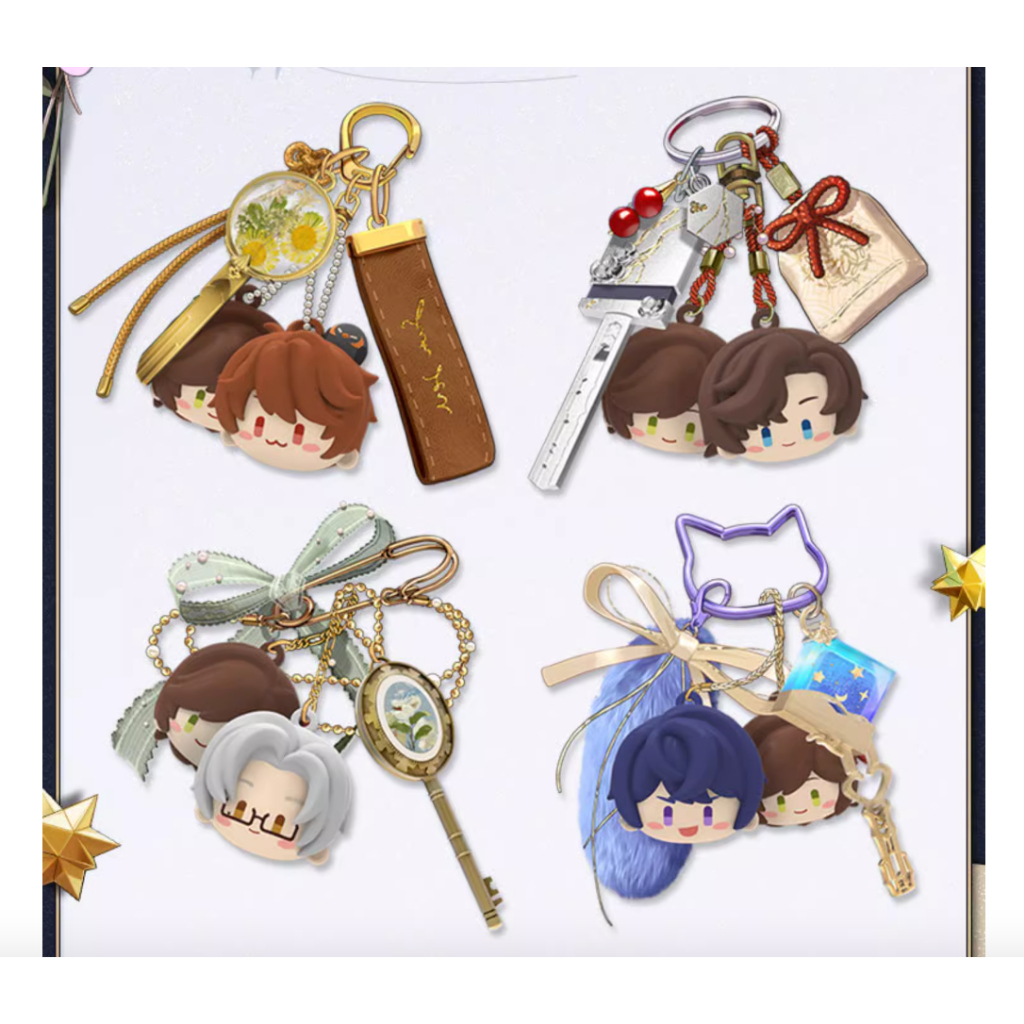 Tears of Themis Where the Heart Belongs Commemorative Keychain Boxes ...