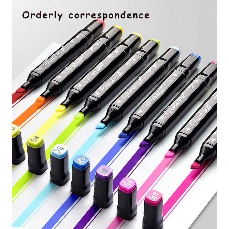 RADOM Colors markers set double tip oily alcohol sketch art comic ...