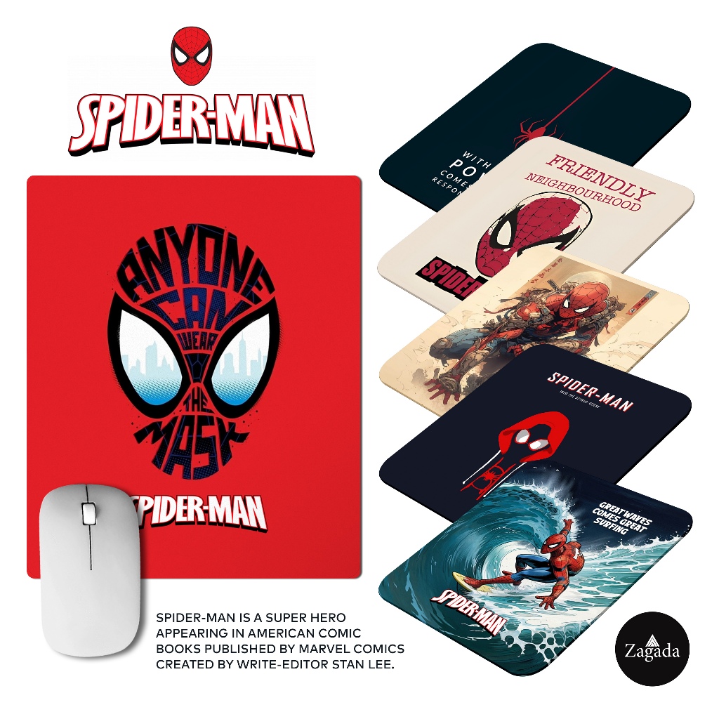 The Amazing Spider Man Avengers Mouse Pad Collection Gift Ideas for ...