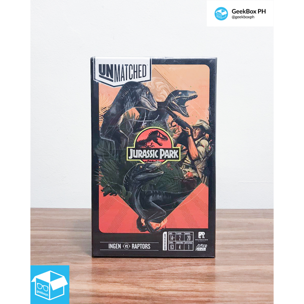 Unmatched: Jurassic Park: InGen Vs. Raptors | Shopee Philippines
