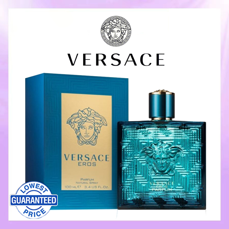 Versace Men's Eros Eau de Toilette 100ml Fresh and Natural Men's