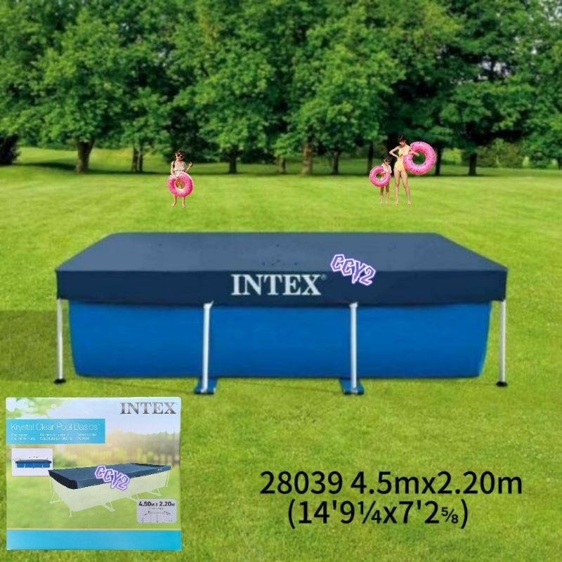 intex pool insulation cover swimming pool dustproof cloth thickened ...