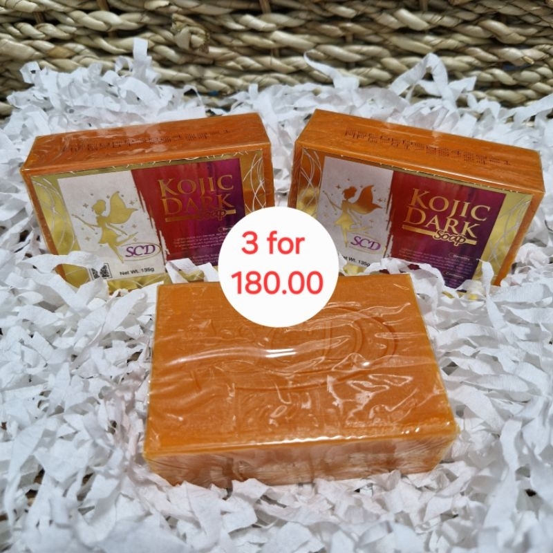 SCD DARK KOJIC SOAP BUNDLE | Shopee Philippines