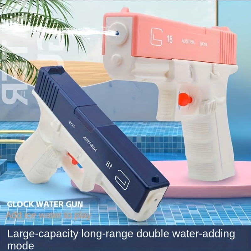 Back Chamber Glock Children's Manual Burst Small Water Gun Outdoor 