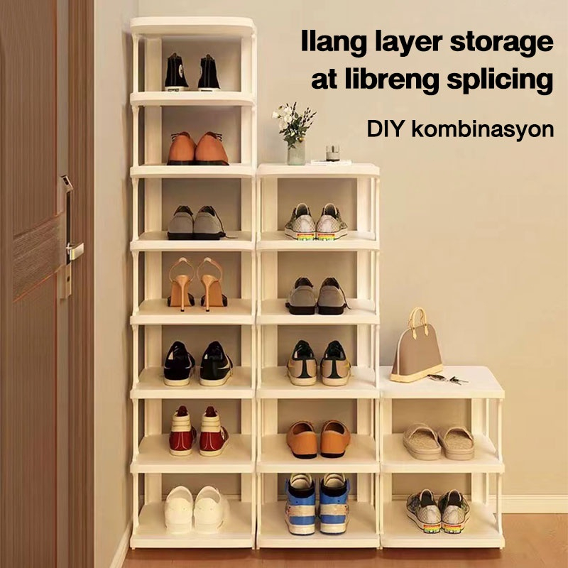 10 Layer DIY Shoe Rack Organizer Shoe Cabinet Stackable Shoes Storage ...