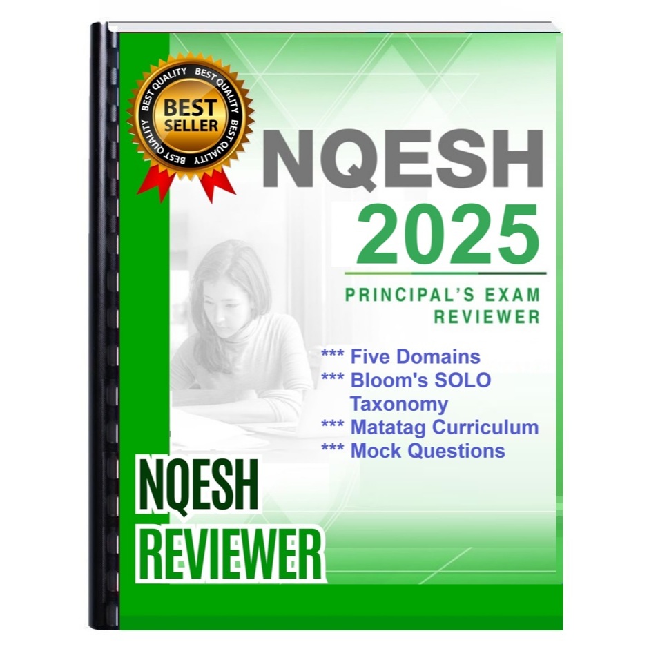 Nqesh Reviewer 2025 Advance Edition Shopee Philippines