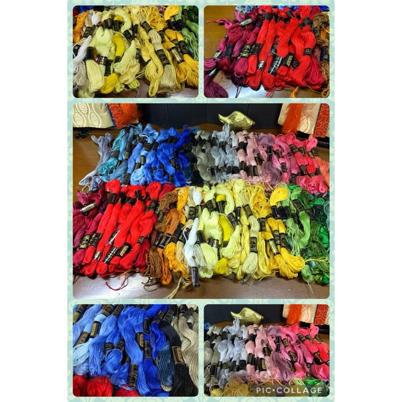 Embroidery Threads Bundle Lot, Anchor, DMC, Olympus etc | Shopee ...