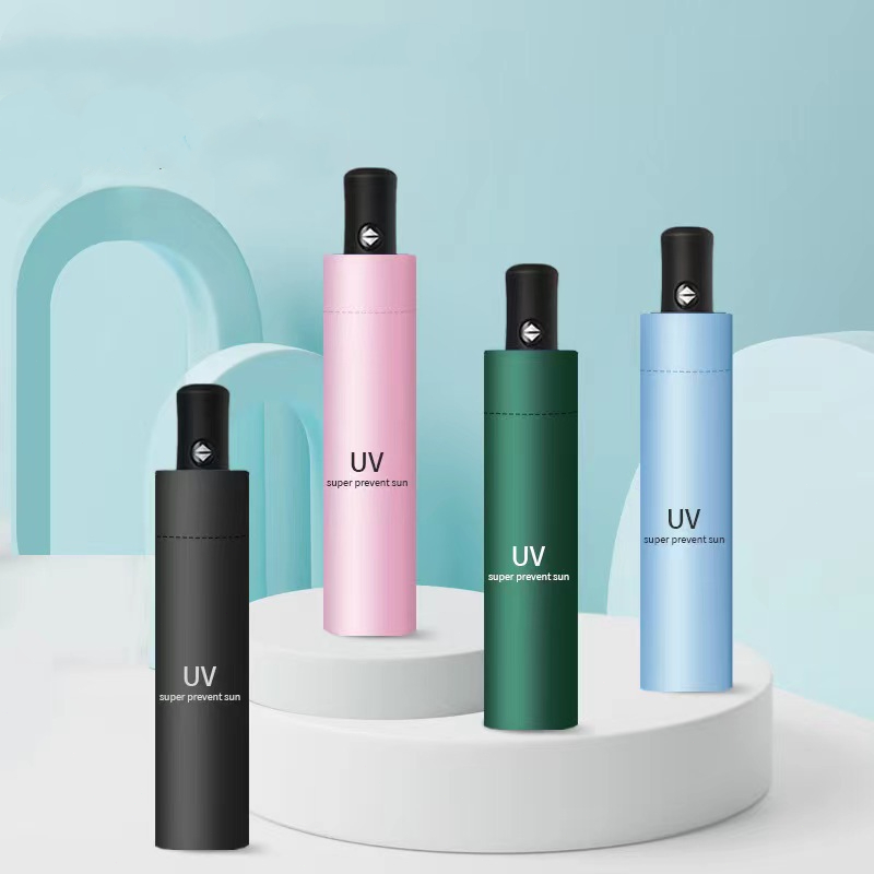 UV Sunscreen Design Automatic/Manual Folding Umbrella Large Sun ...