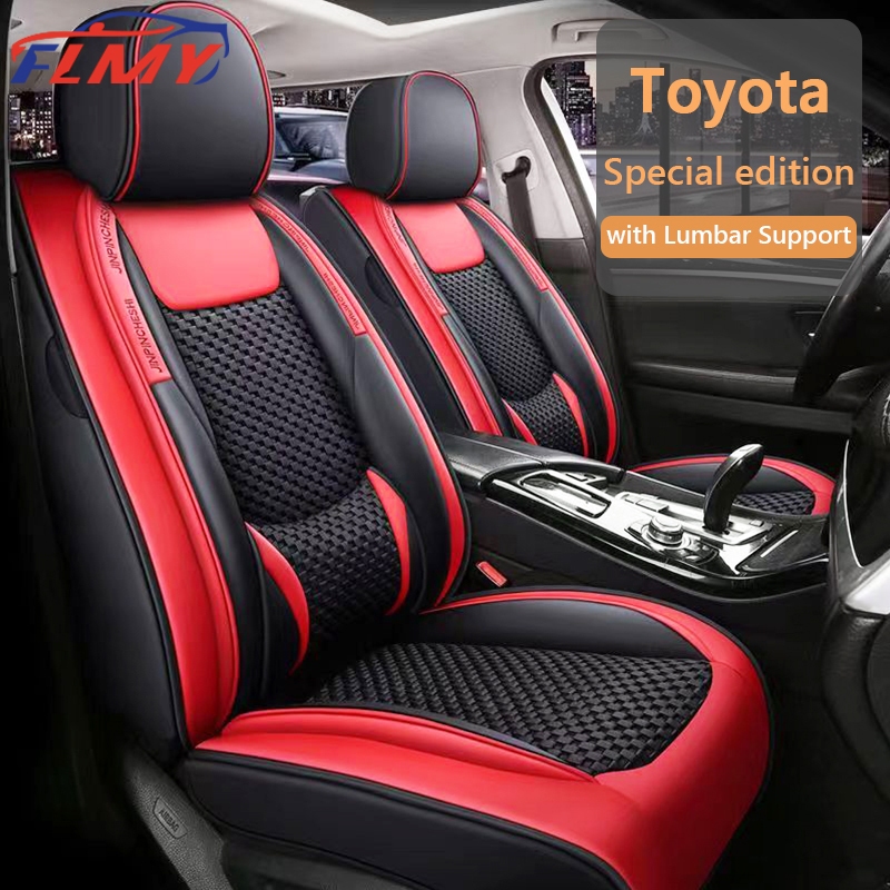 Toyota Full Set Leather Car Seat Cover, For Vios, Hilux,Corolla, Raize ...