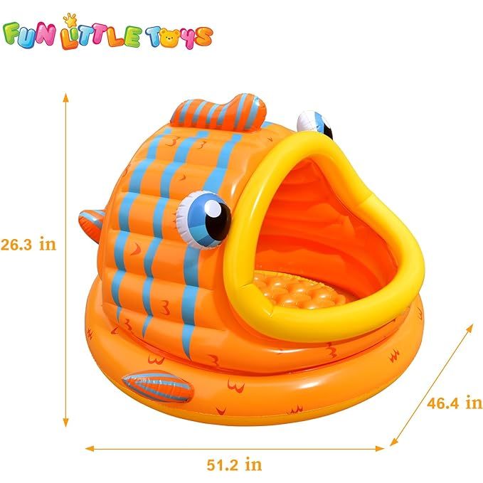 Playpen For Baby Inflatable awning kids pool inflatable pool for baby pool Shopee Philippines