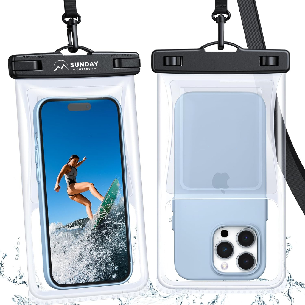 SundayOutdoor Waterproof Phone Pouch - Floating IPX8 Waterproof Case ...