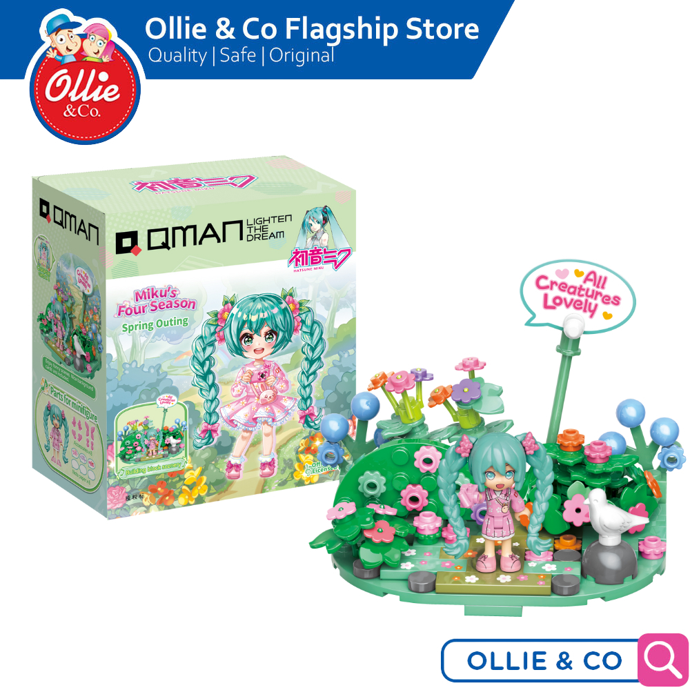 Hatsune Miku's Four Seasons Spring Outing Building Blocks Gift for Kids ...
