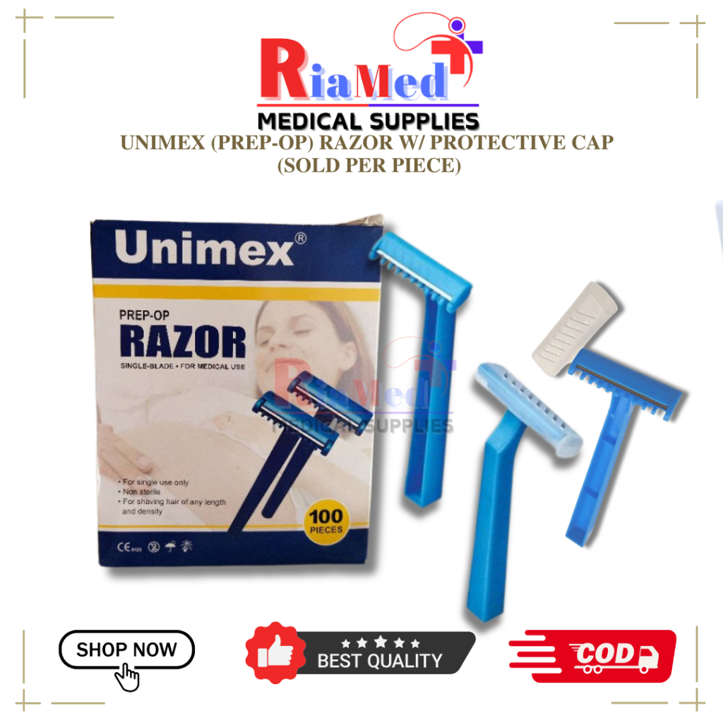 Unimex (Prep-OP) RAZOR w/ Protective cap (SOLD PER PIECE) | Shopee ...