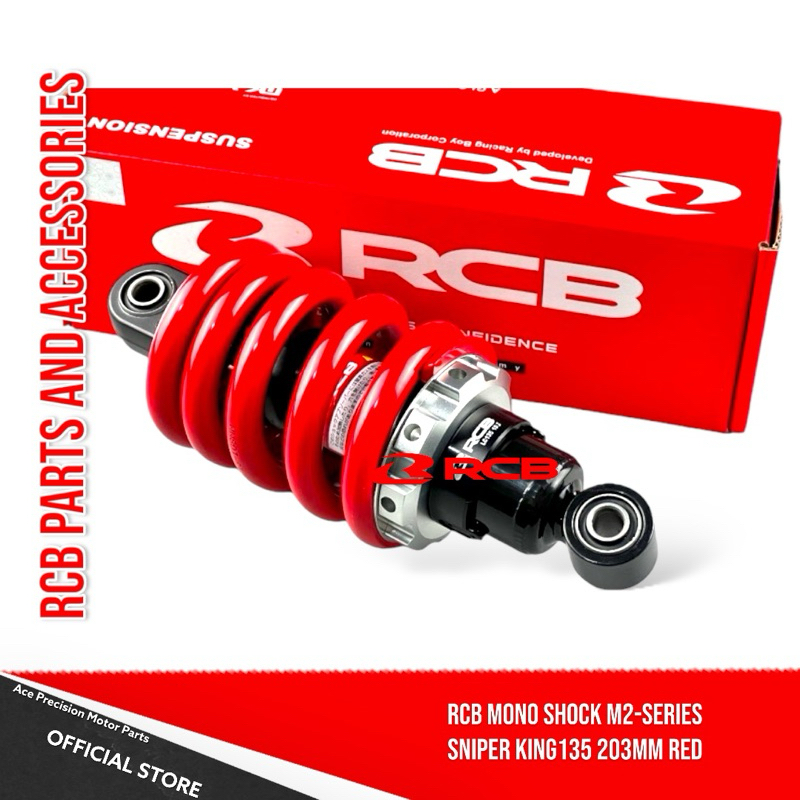 RCB REAR SHOCK M2 LINE SNIPER 135 203MM | Shopee Philippines
