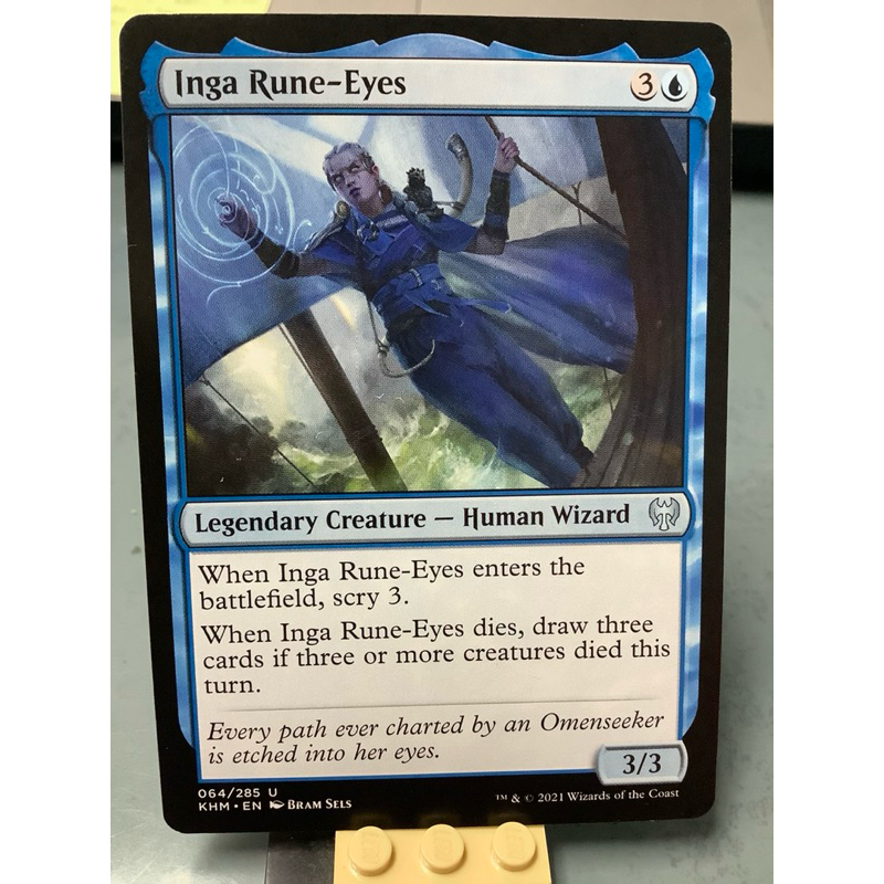 MAGIC: The Gathering - Inga Rune-Eyes ( Kaldheim ) | Shopee Philippines