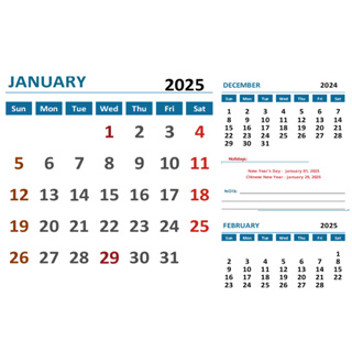 2025 PERSONALIZED CALENDAR | With Ring Bind | WITH PHILIPPINE HOLIDAY ...