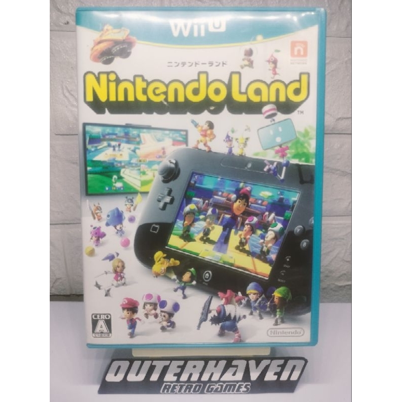 Wii U Nintendo Land (JPN Region Lock) Shopee Philippines