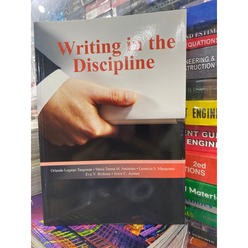 WRITING IN THE DISCIPLINE BOOK 2015 copyrighted | Shopee Philippines