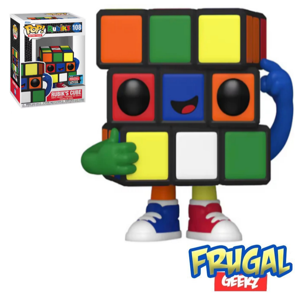 Funko Pop! Retro Toys: Rubik's - Rubik's Cube 2022 Fall Convention ...