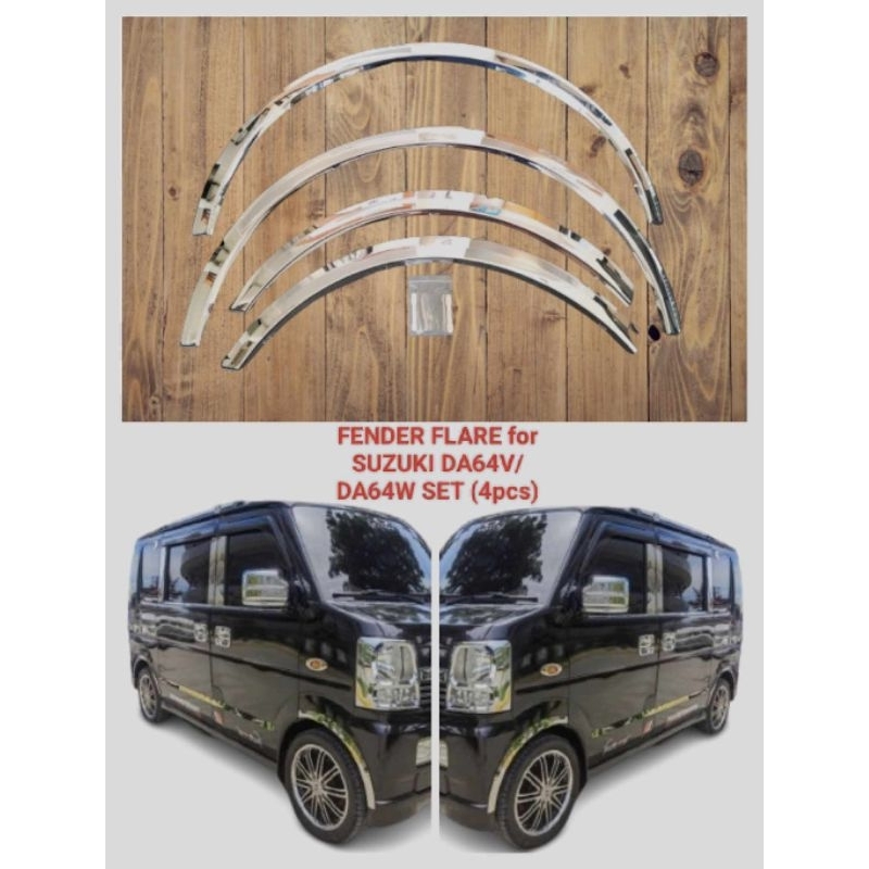 Flare fender for Suzuki DA64V/DA64W SET | Shopee Philippines