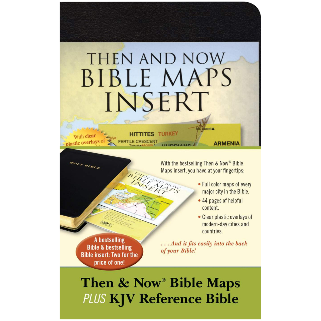 KJV Reference Bible (Then & Now Bible Maps Insert) | Shopee Philippines