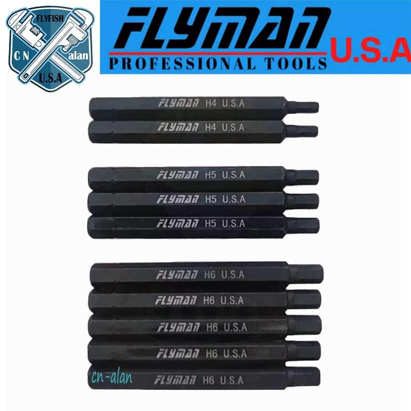 FLYman BALA IMPACT Screw bits & Allen bits 10pcs | Shopee Philippines