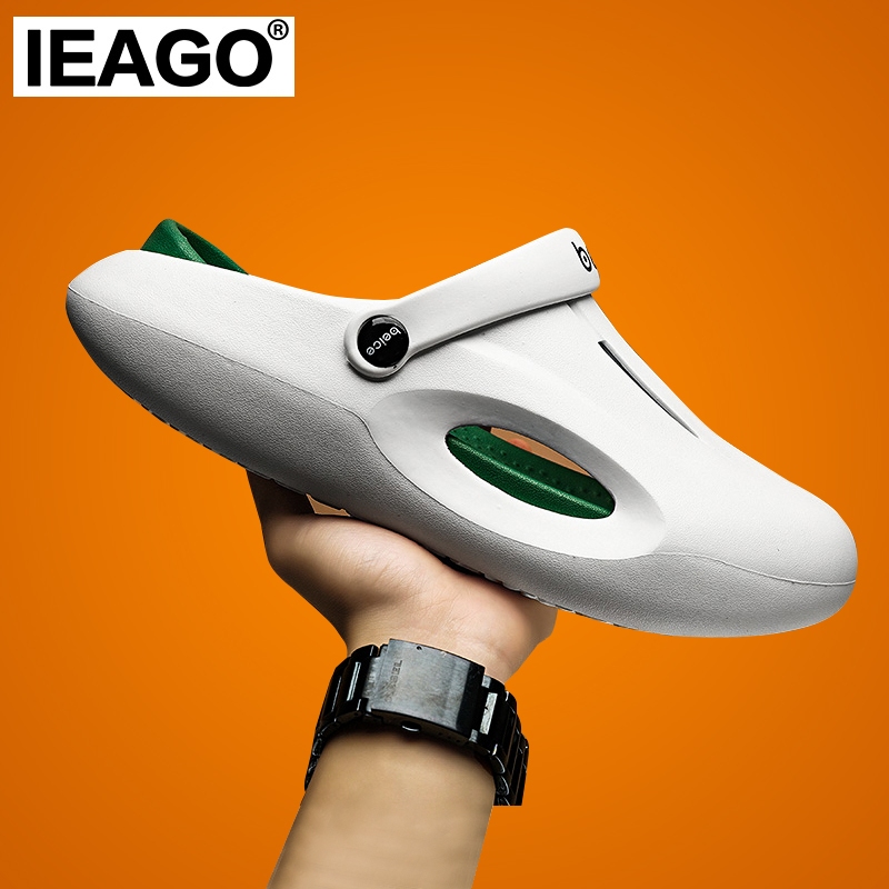 IEAGO Original Men Women Hollow Out Platform Sandals Summer Waterproof ...
