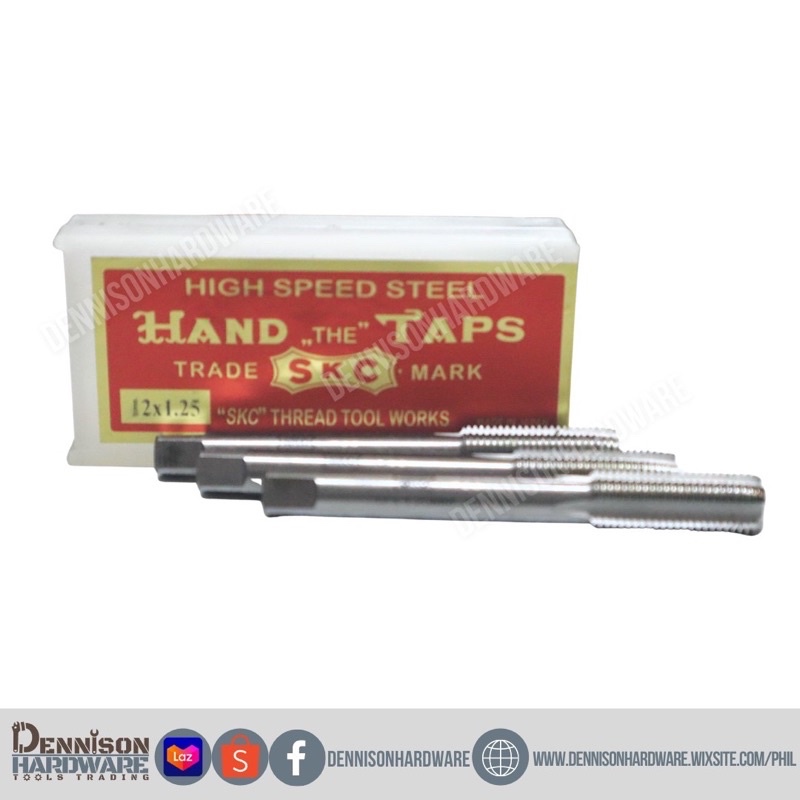 SKC HSS (High Speed Steel) HAND TAPS USED FOR STAINLESS STEEL (metric ...