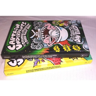 CAPTAIN UNDERPANTS, The Tenth and Eleventh Epic Novel by Dav Pilkey ...