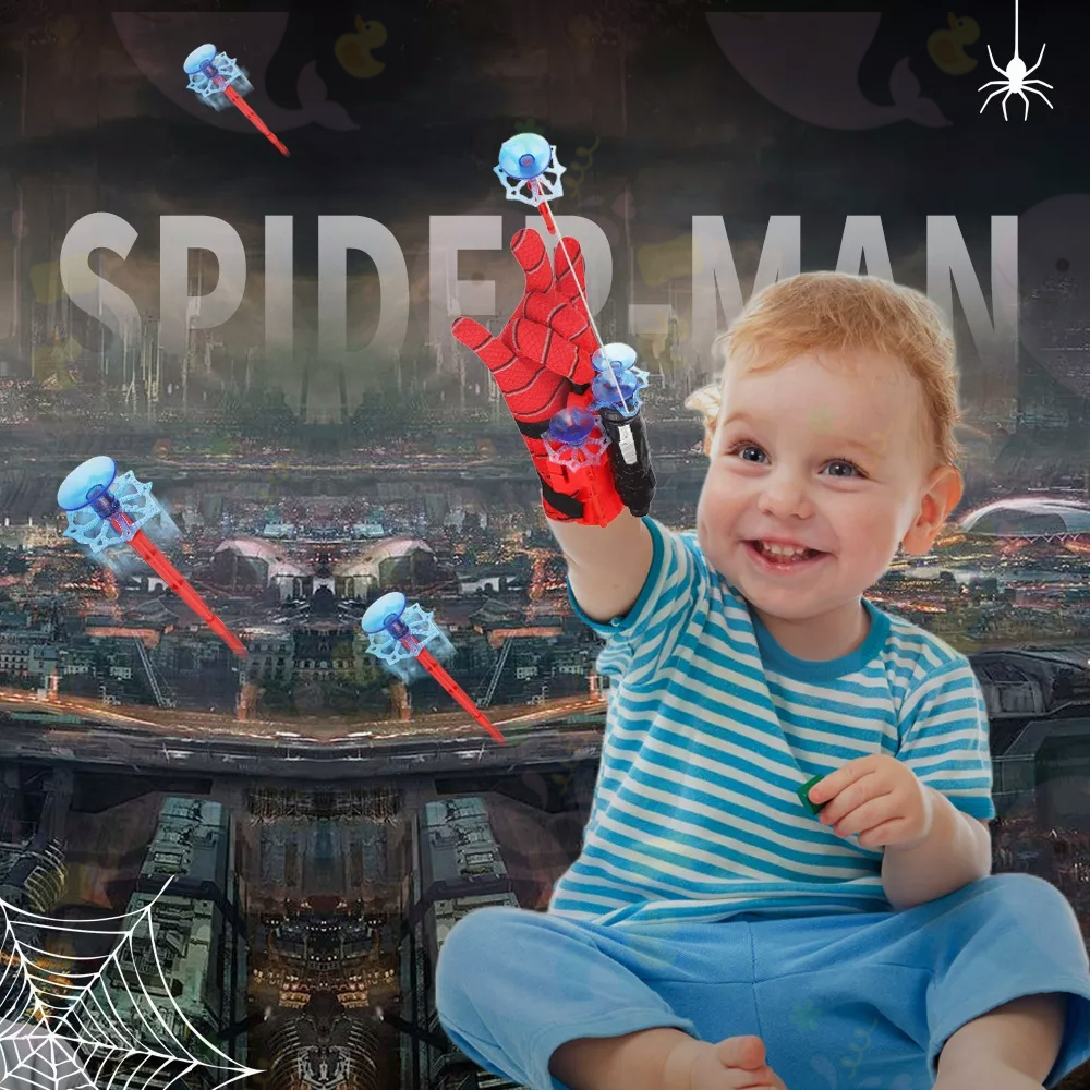 Spiderman Super cool toys for boy web shooter Aiming motion toy gift ...