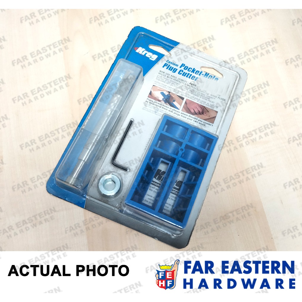 KREG Custom Pocket Hole Plug Cutter KPCS | Shopee Philippines