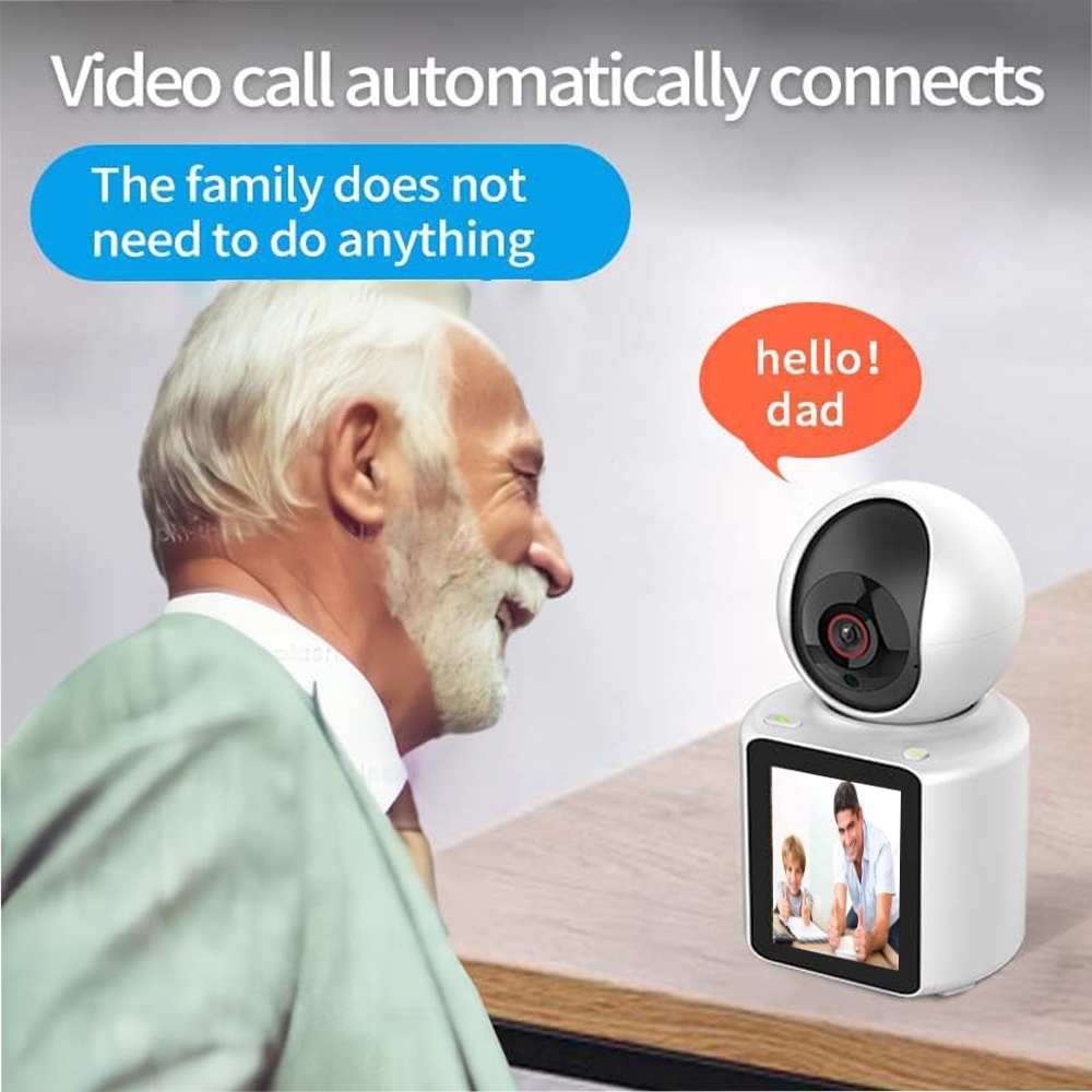 SH053 Video Calling Smart Camera CCTV with LCD Screen, Video Call ...