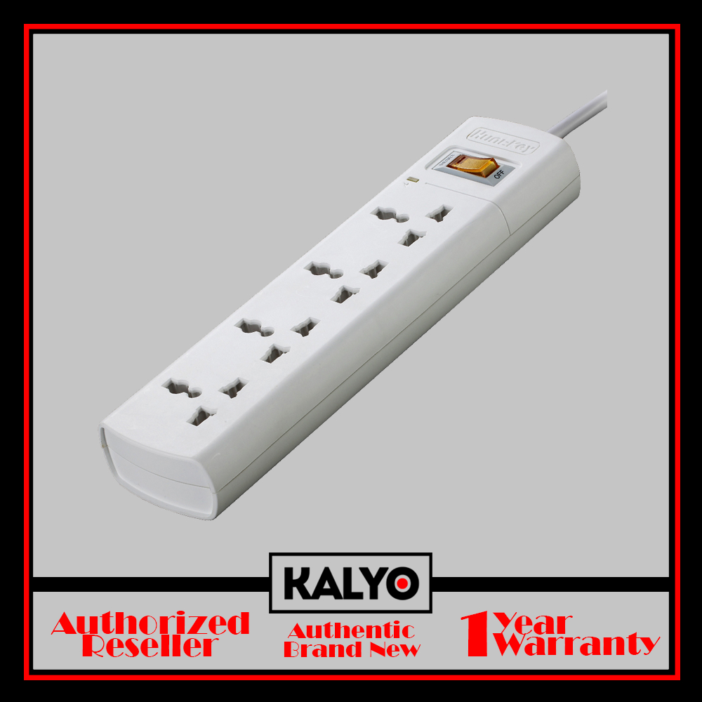 Huntkey SZM404 4 Socket Power Cord Surge + Overload Protection ...