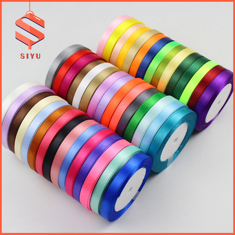 (25 Yards/Roll) 1cm Wide Ribbon Diy Gift Packaging High Quality ...