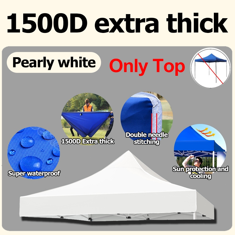 2x2 2x3 3x3 3x4.5 3x6m tent cover waterproof replacement top roof for ...